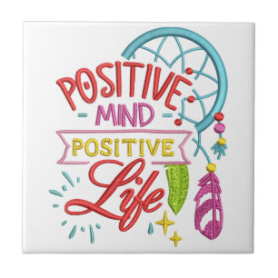 Inspiração de Cotação de Vida Positiva da Mente Po