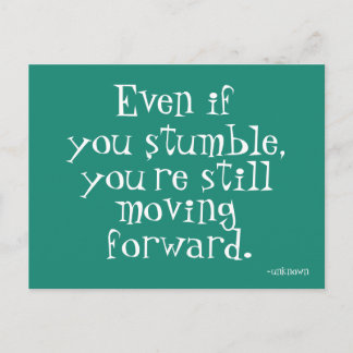 Inspiração de sucesso - Cartão postal motivacional