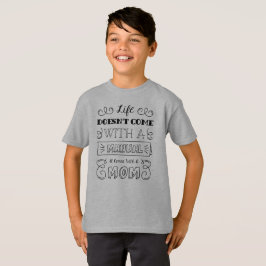Inspiração Vida e Camisa sem Ponta de Citação de M
