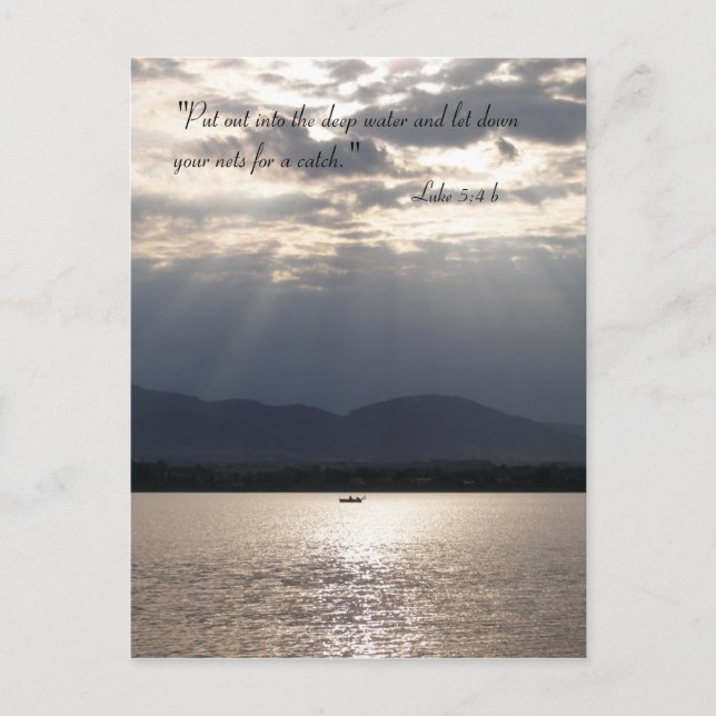 Inspiracional - Cartão postal (Frente)