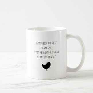 Inspirador eu não sou nenhuma caneca de café de