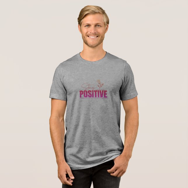 Inspirador Mantenha-se Positivo  (Frente Completa)