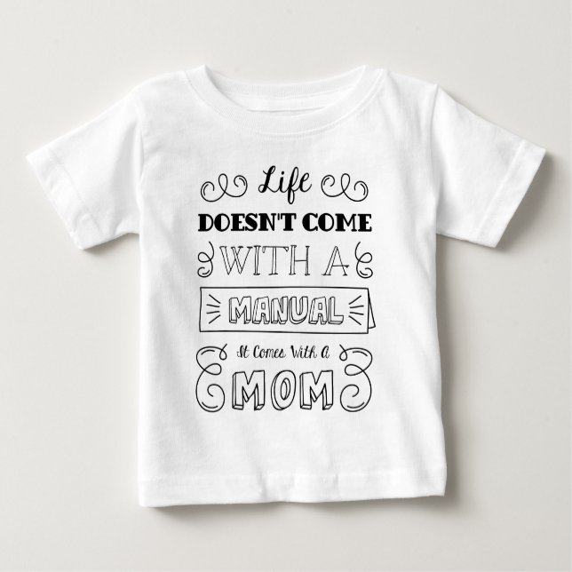 Inspirando a vida e a citação das Mães | Camiseta  (Frente)