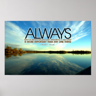 Inspiration Abraham Lincoln Poster