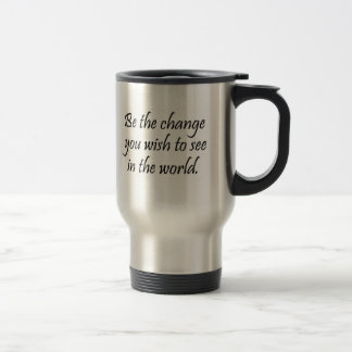 Inspirational Gandhi cita canecas café presentes e