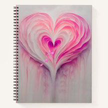 Inspirational Heart Design in Soft Watercolor