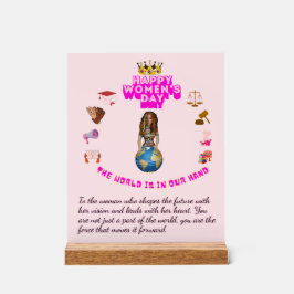 Inspirational Quote happy women's day