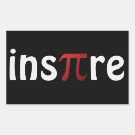 Inspire adesivos Math Pi Day