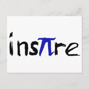 Inspire Cartões postais de matemática