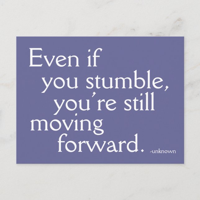 Inspire o Sucesso - Cartão Postal Motivacional (Frente)