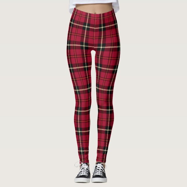 Inspired Plaid Leggings (Frente)