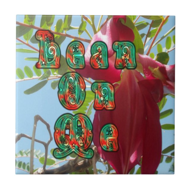 Inspiron Lean On Me Floral Skyward Art Impressão (Frente)