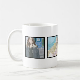 Instagram 4 designs personalizados foto da caneca