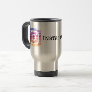 Instagram Caneca de viagem