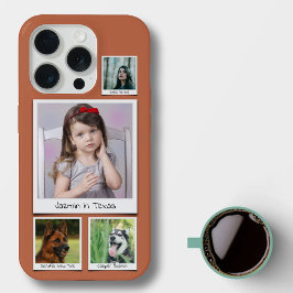 Instagram Memórias Collagem 4 Fotopaz Laranja