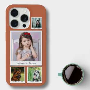 Instagram Memórias Collagem 4 Fotopaz Laranja