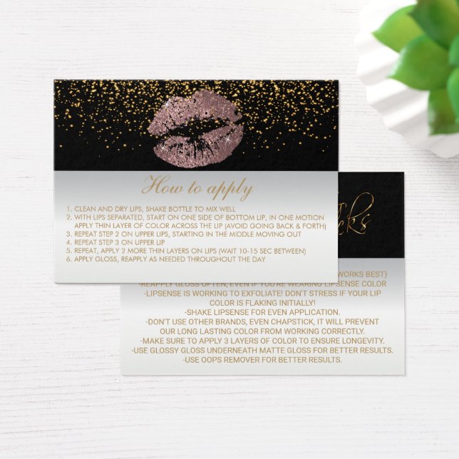 Instruções cor-de-rosa empoeiradas da aplicação (Mesa)