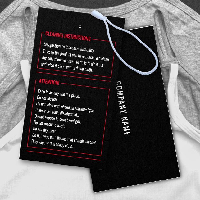 Instruções de limpeza Cartão de travamento do aten (Criador carregado)