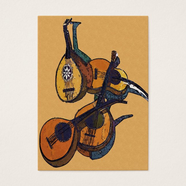 Instrumentos Musicais De Cordas (Frente)
