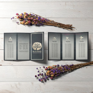 Instrutor de Meditação Yoga Black Dourado Tree T