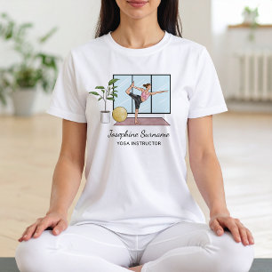 Instrutor de Yoga Professor de Dança Pose Nome Pes