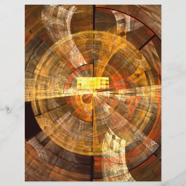 Integridade Abstrato Art Letterhead (Frente)