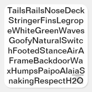 inteligência educada Respeite o adesivo de água