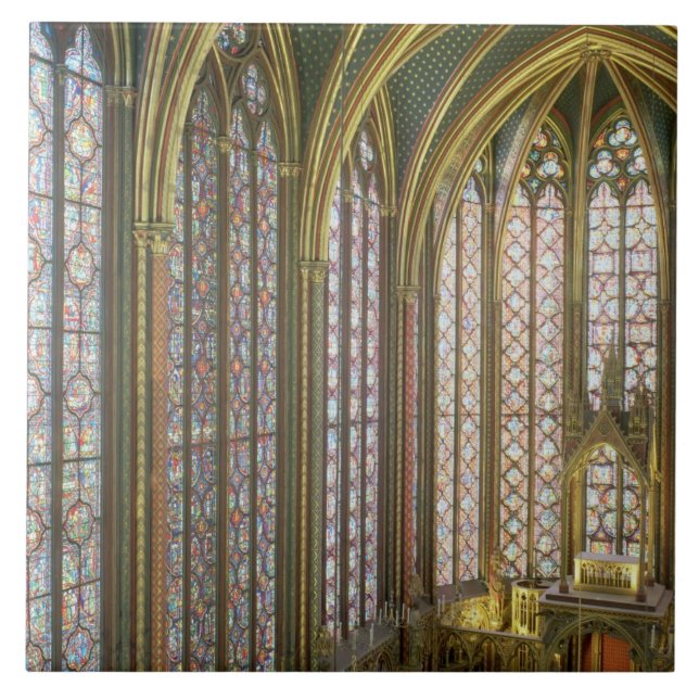 Interior da capela superior que olha do leste, (Frente)