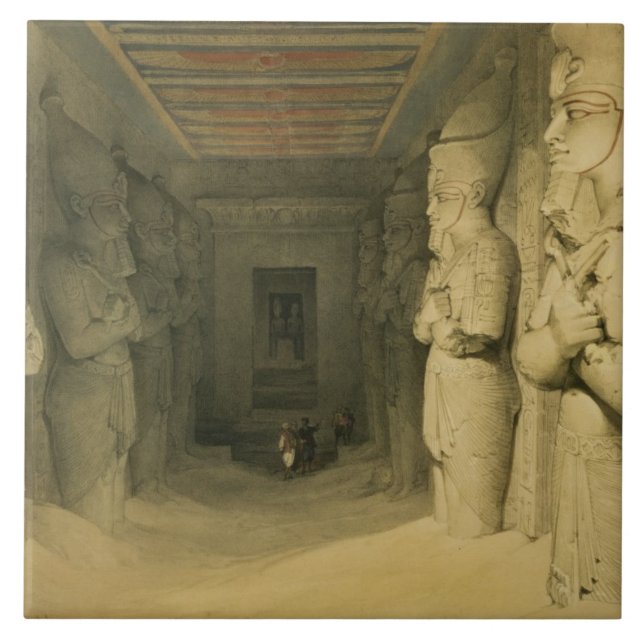 Interior do templo de Abu Simbel, de "Egipto (Frente)