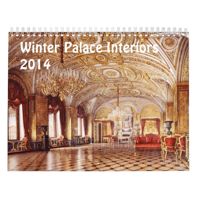 Interiores do calendário do palácio 2014 do (Capa)
