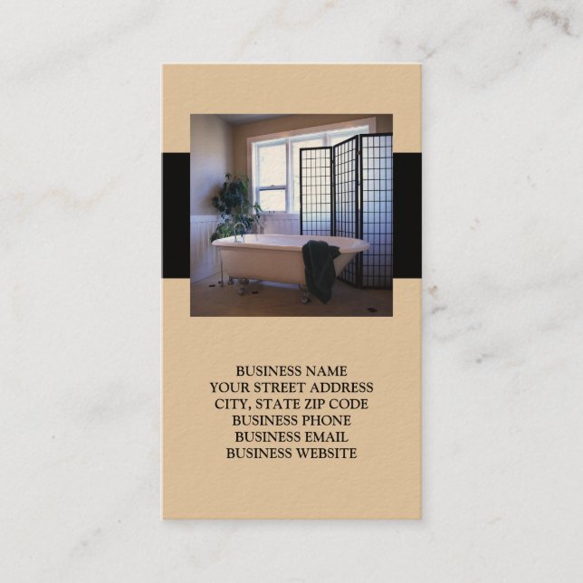 Interiores ou Cartões de visitas de preparo (Frente)