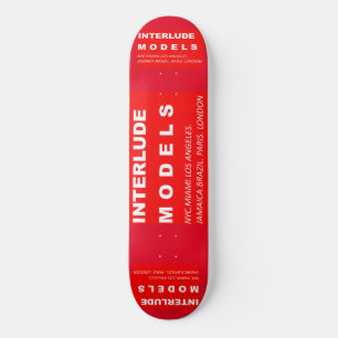 INTERLUDE MODEL SK8 8 1/4" Skateboard Deck