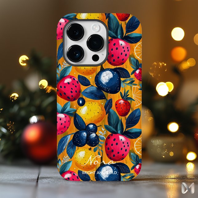 Intermitência de Fruta vibrante na paleta de cores (Criador carregado)