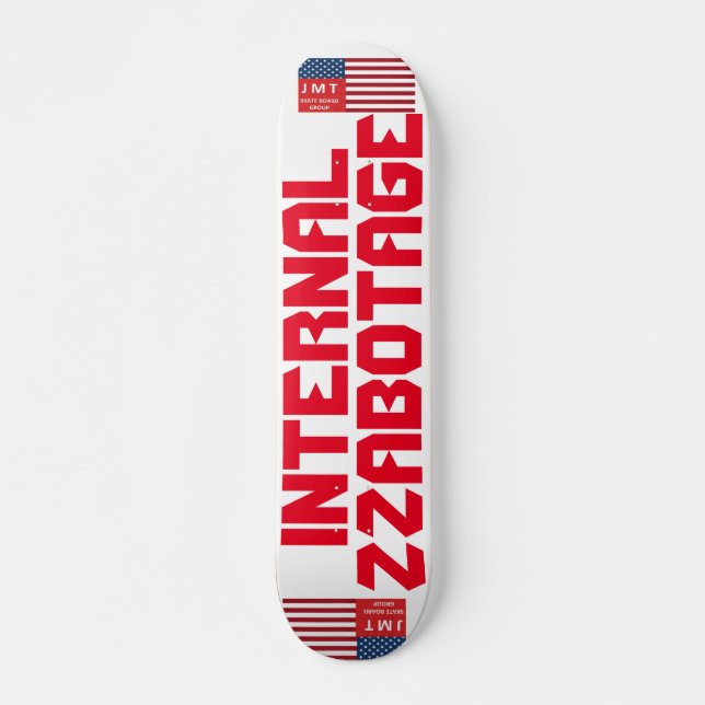 INTERNAL ZAZZBOTAGE Skateboard (Frente)