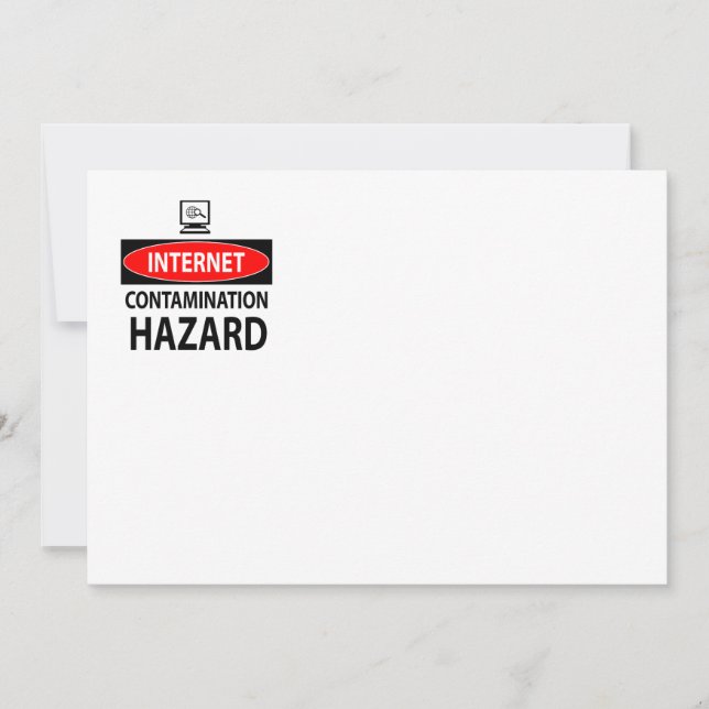 Internet - risco de contaminação (Frente)