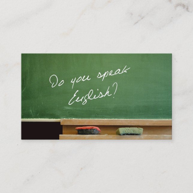 Intérprete, Tradutor, Cartão de visita (Frente)