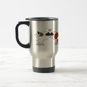 "Intimidações caneca de viagem no amor"