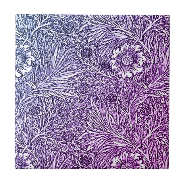 Intrair Design floral em matizes roxos e brancos (Frente)