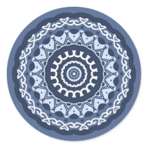 Intrair o adesivo de Design Mandala