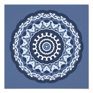 Intricate Mandala Design Foto Alargamento