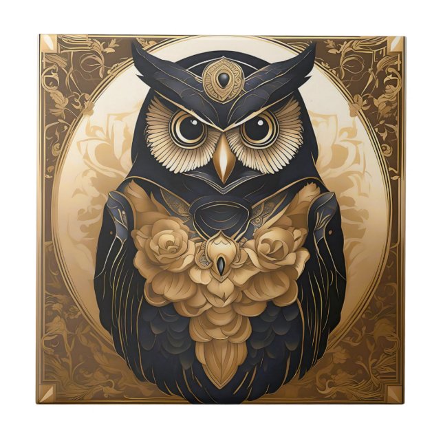 Intricate Owl Vintage (Frente)