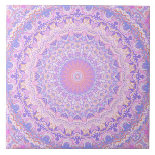 Intricate Trippy Colorate Boho Mandala