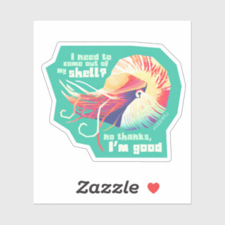 Introduzir náuseas - adesivo pequeno