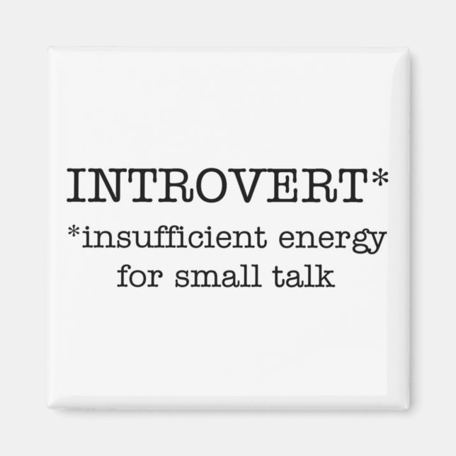INTROVERT imã de energia insuficiente (Frente)