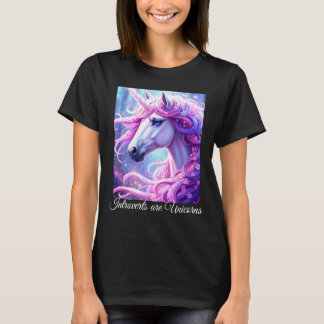 Introvertidos são camisetas de Unicórnios