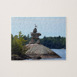 Inukshuk, Norte Lake, quebra-cabeça de quebra-cabe