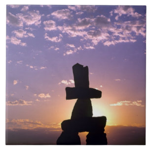 Inukshuk Territórios do Noroeste, Canadá