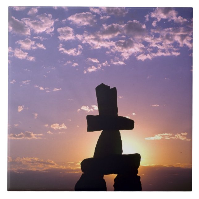 Inukshuk Territórios do Noroeste, Canadá (Frente)