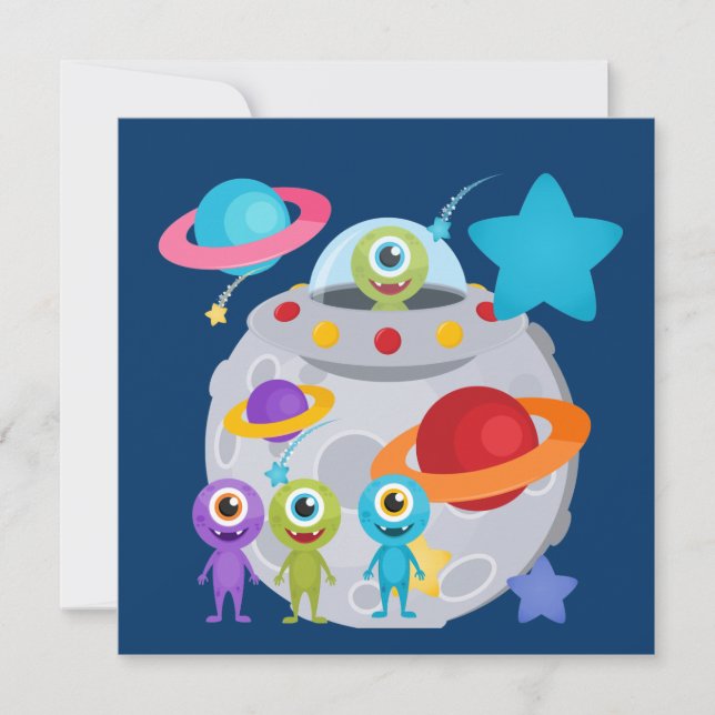 Invasão de alienígena (Frente)