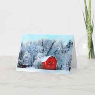 Inverno, Cartões de natal